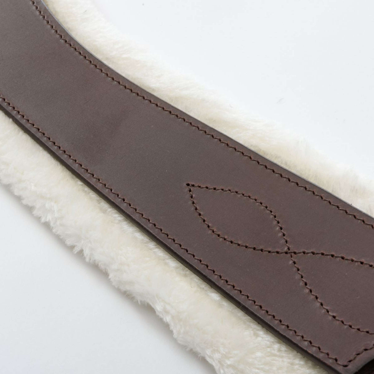 Kavalkade Sottopancia Polivalente Casper Oiled Leather Pelliccia sintetica con elastico Marrone/Naturale