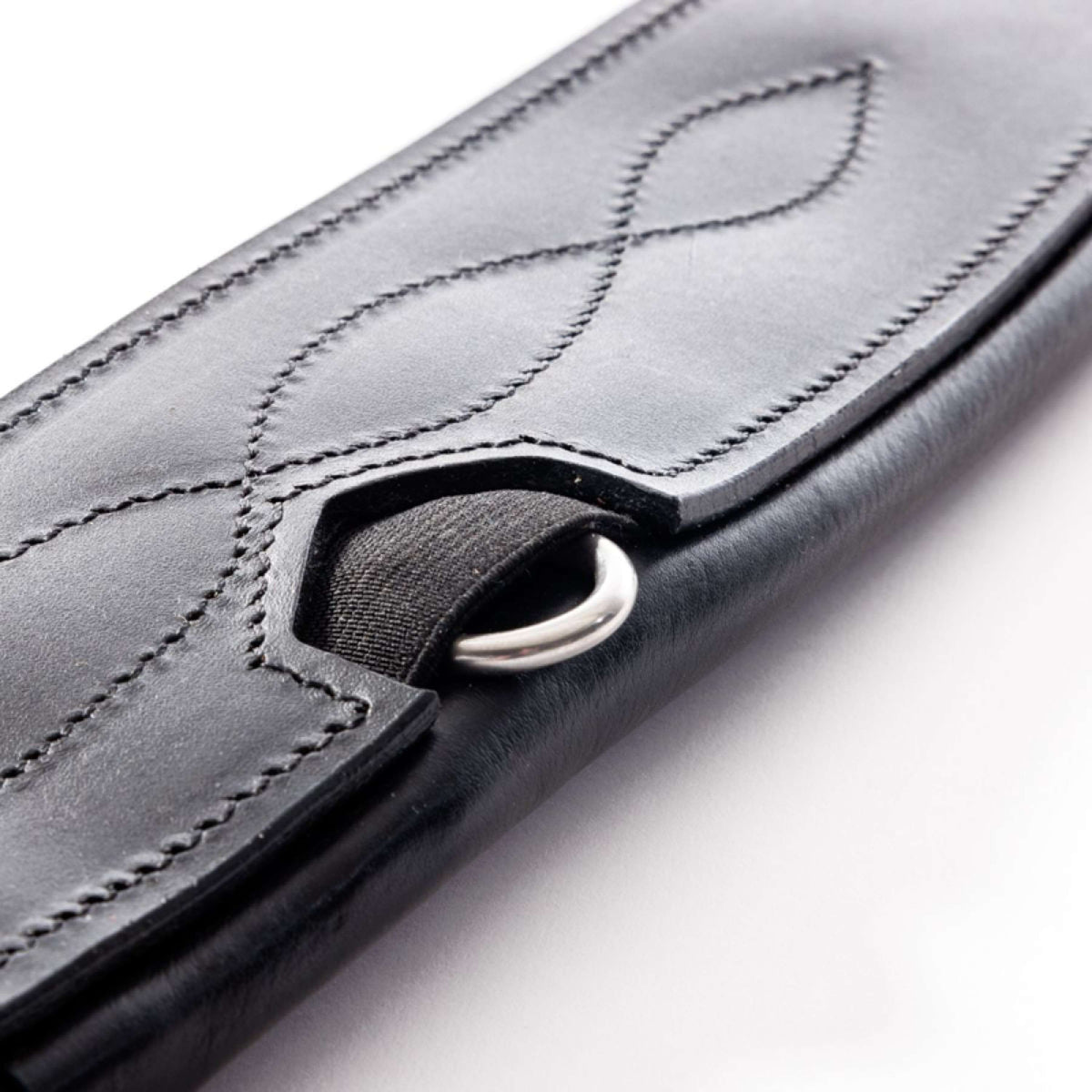 Kavalkade Sottopancia da dressage Atlas Oiled Leather con Elastico Nero