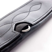 Kavalkade Sottopancia da dressage Atlas Oiled Leather con Elastico Nero