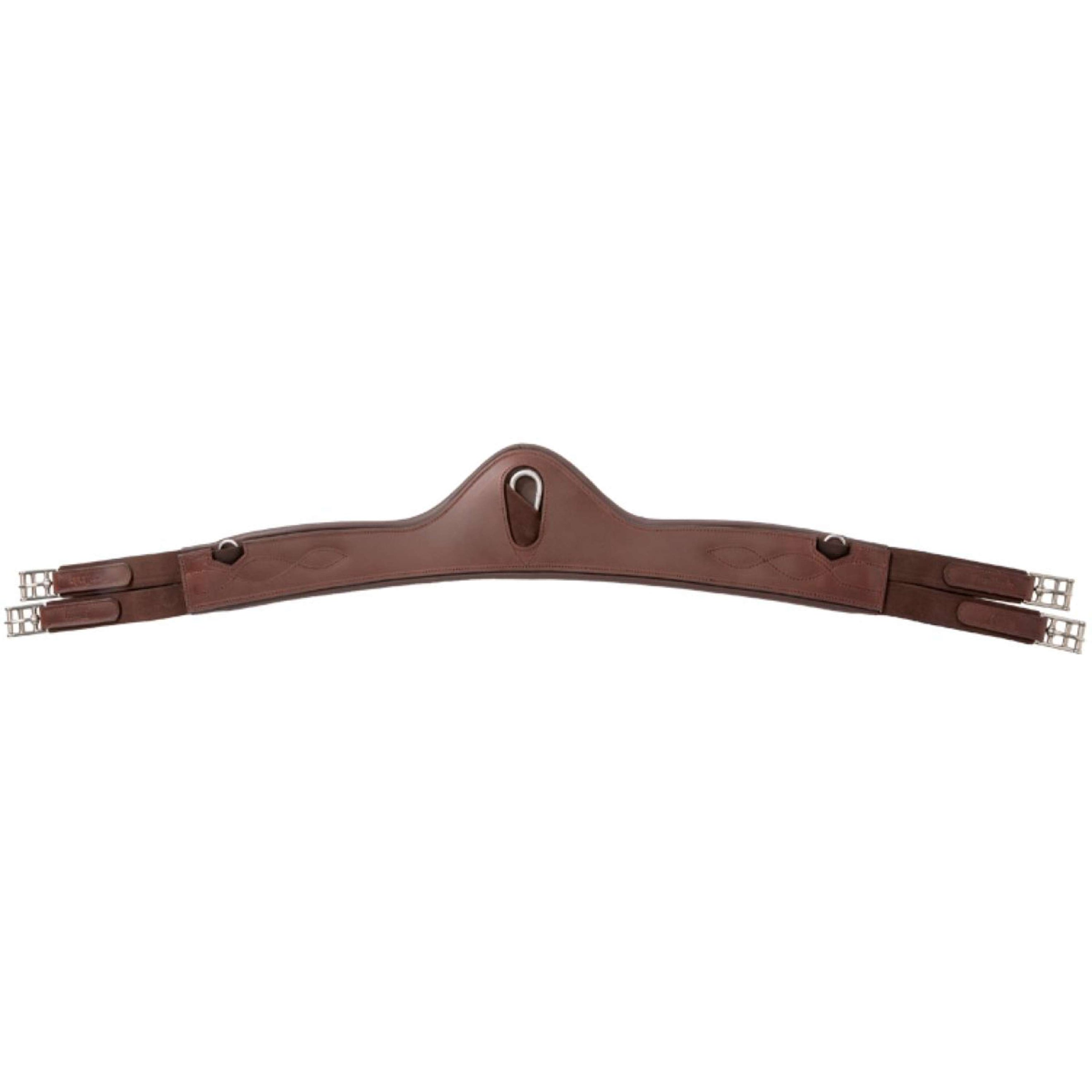 Kavalkade Sottopancia da dressage Atlas Oiled Leather con Elastico Marrone Kavalkade Sottopancia da dressage Atlas Oiled Leather con Elastico Marrone