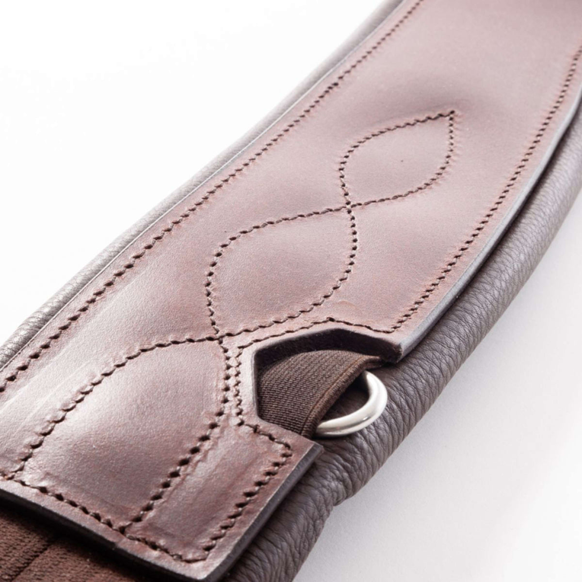 Kavalkade Sottopancia da dressage Atlas Oiled Leather con Elastico Marrone