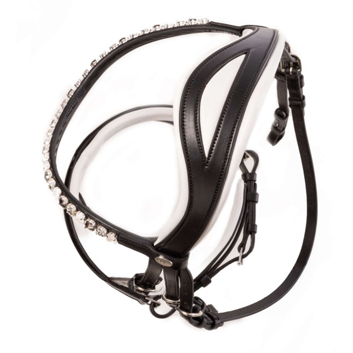 Kavalkade Briglia Zora Nero/Vernice/Bianco