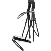 Kavalkade Briglia Liliana Nero/Vernice/Bianco