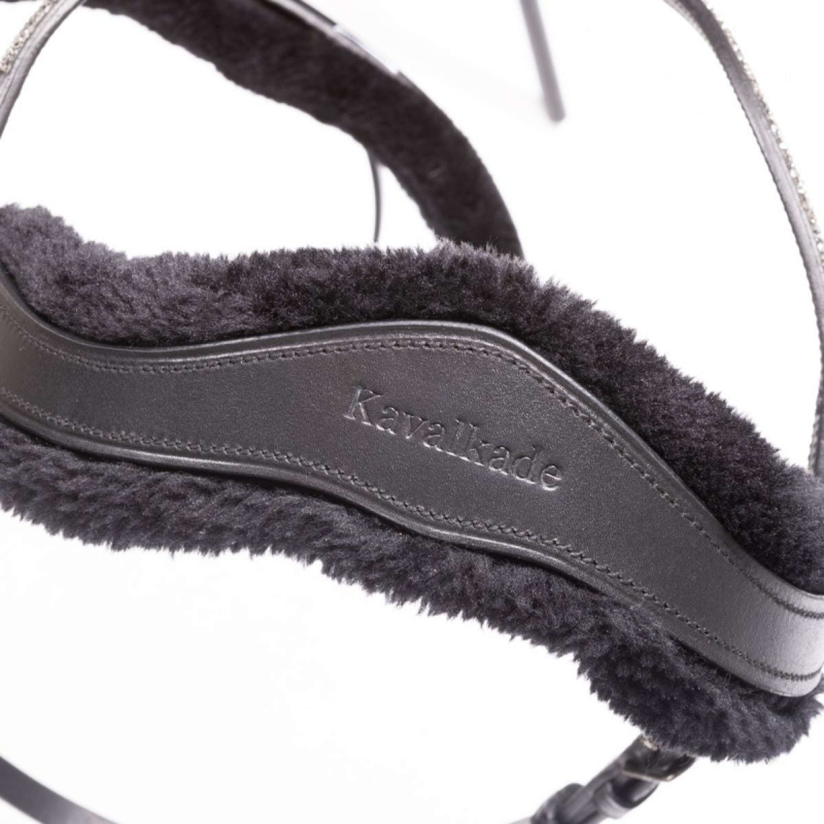 Kavalkade Briglia Ivella Faux Fur Nero/Vernice/Nero