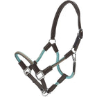 Kavalkade Cavezza Cavo in Pelle e Corda Marrone/Beige