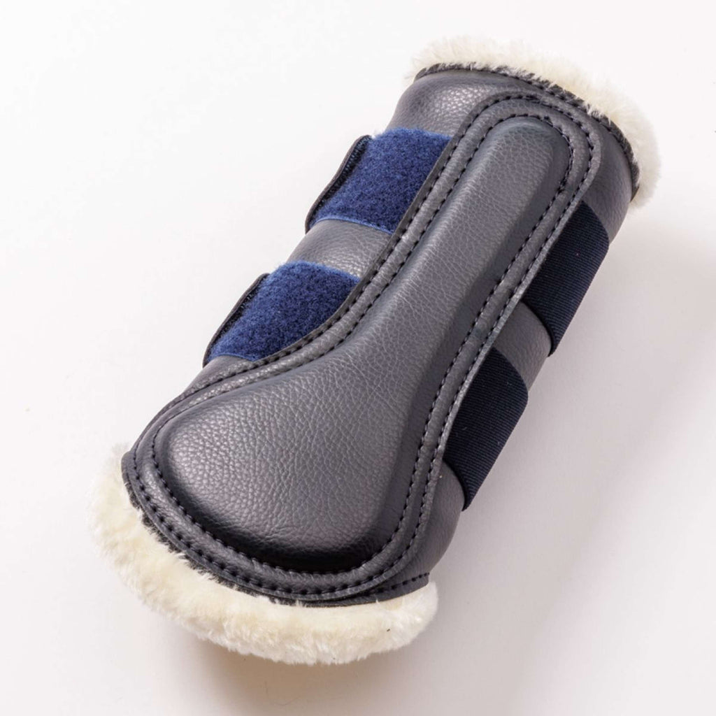 Kavalkade Stivali da dressage Anatomic Faux Fur Blu marino/beige