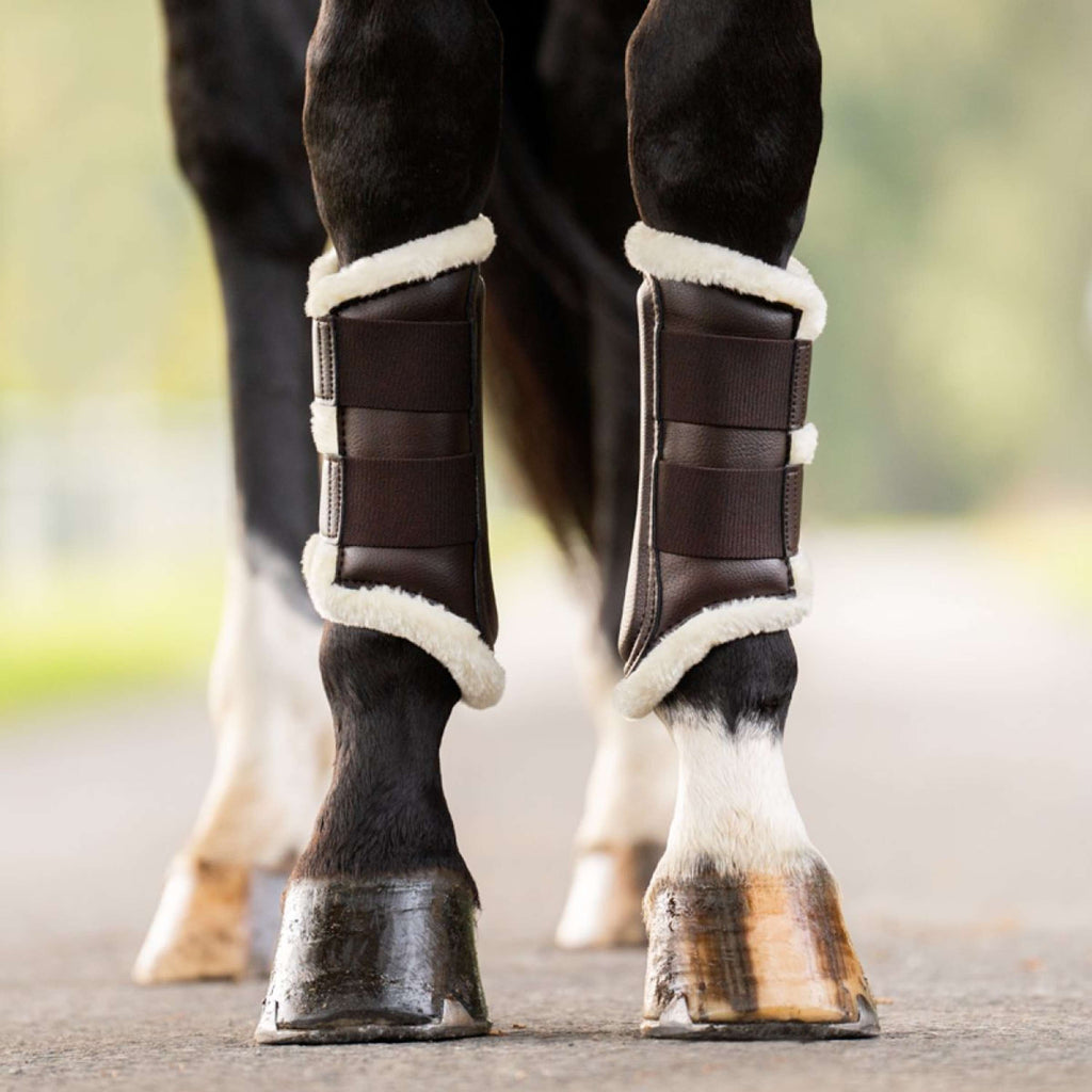 Kavalkade Stivali da dressage Anatomic Faux Fur Marrone/Beige