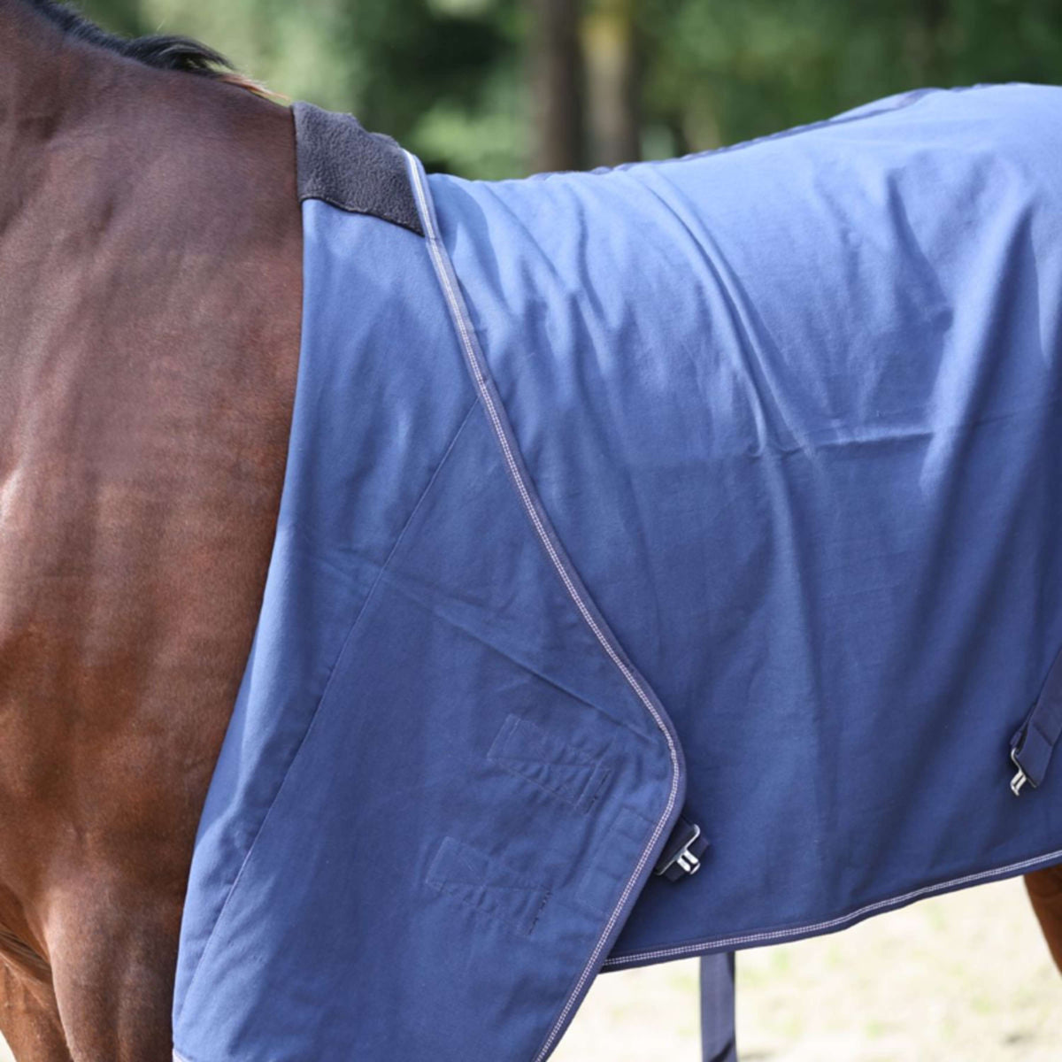 Kavalkade Coperta Estiva Cotton Navy