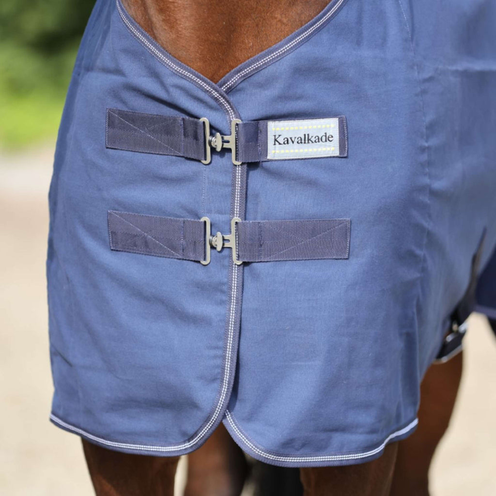Kavalkade Coperta Estiva Cotton Navy