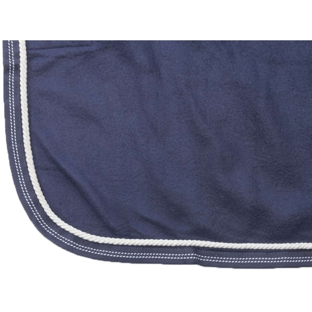 Kavalkade Coperta antisudore Blu marino/bianco