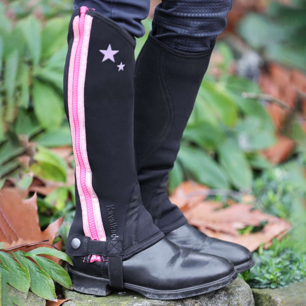 Kavalkade Cap Lotta Kids Nero/Rosa