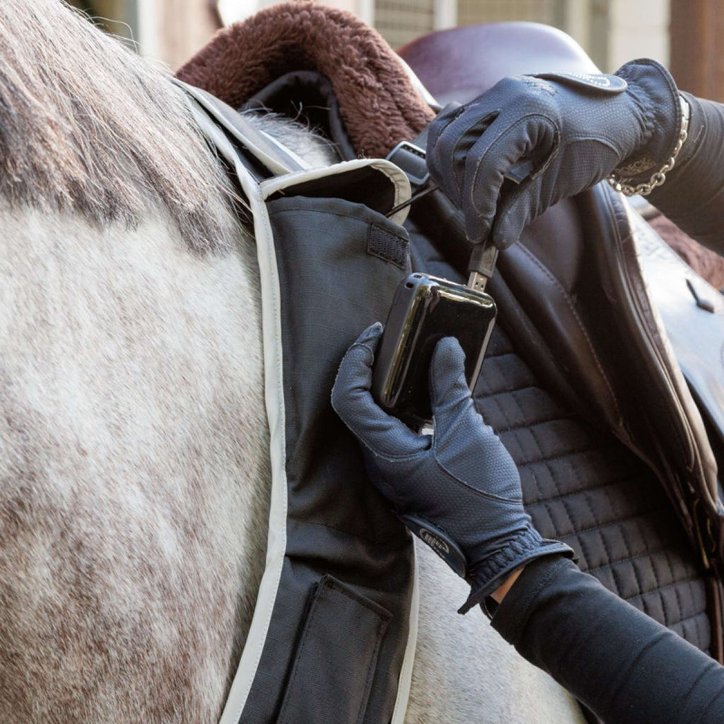Kavalkade Pettorina Horselight Nero/Grigio