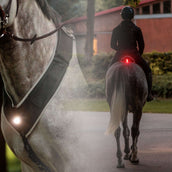 Kavalkade Pettorale/Sella Horselight Nero/Grigio