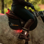 Kavalkade Pettorale/Sella/Gamba Horselight Nero/Grigio