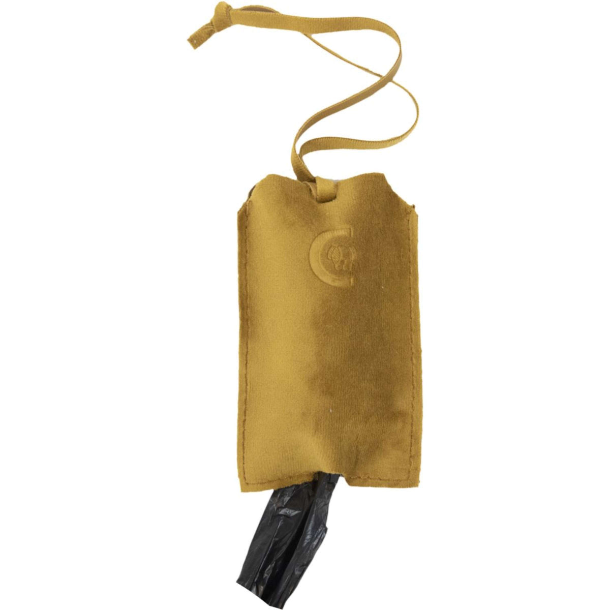 Kentucky Dogwear Dispenser di Sacchetti per Escrementi Pocket Velvet Senape