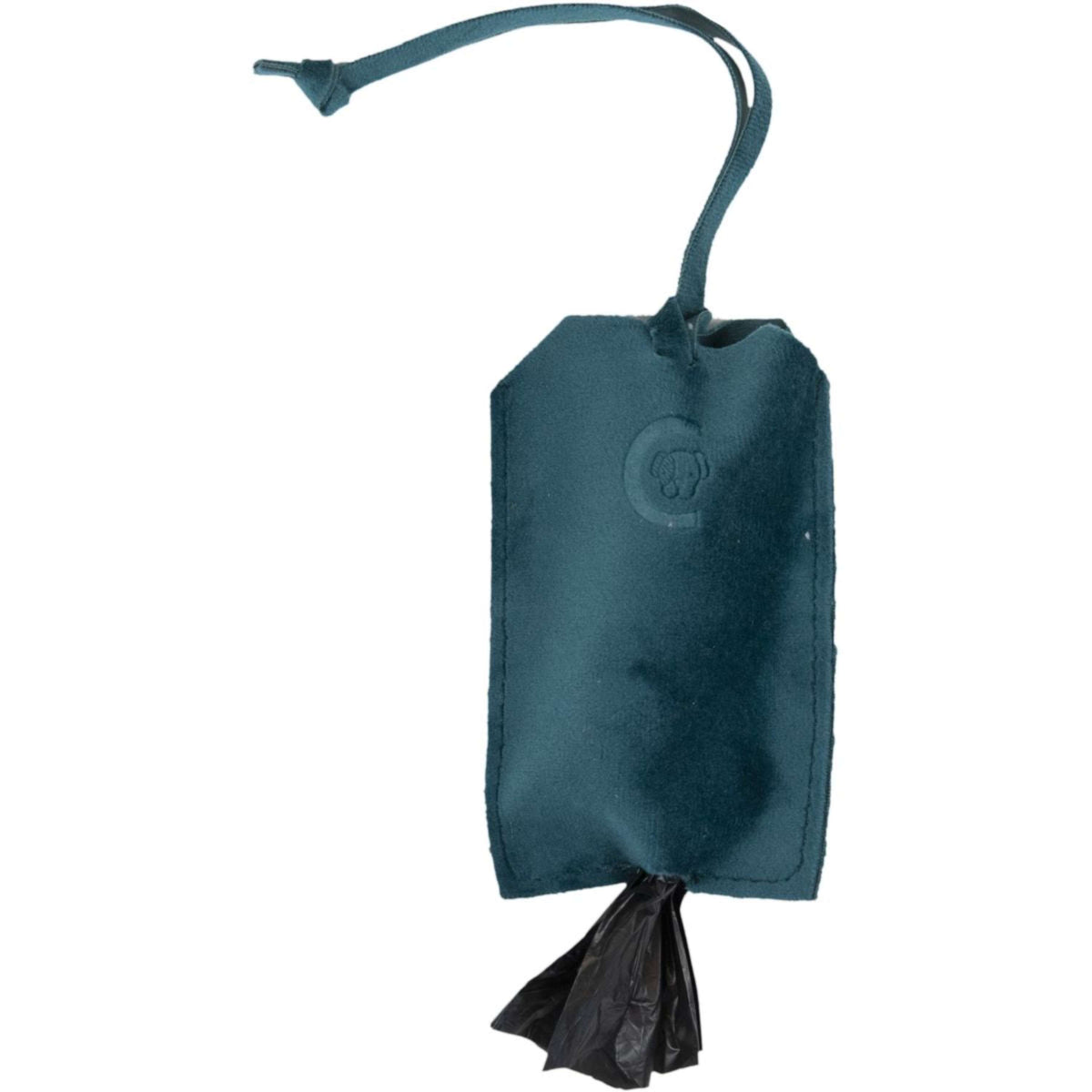 Kentucky Dogwear Dispenser di Sacchetti per Escrementi Pocket Velvet Smeraldo