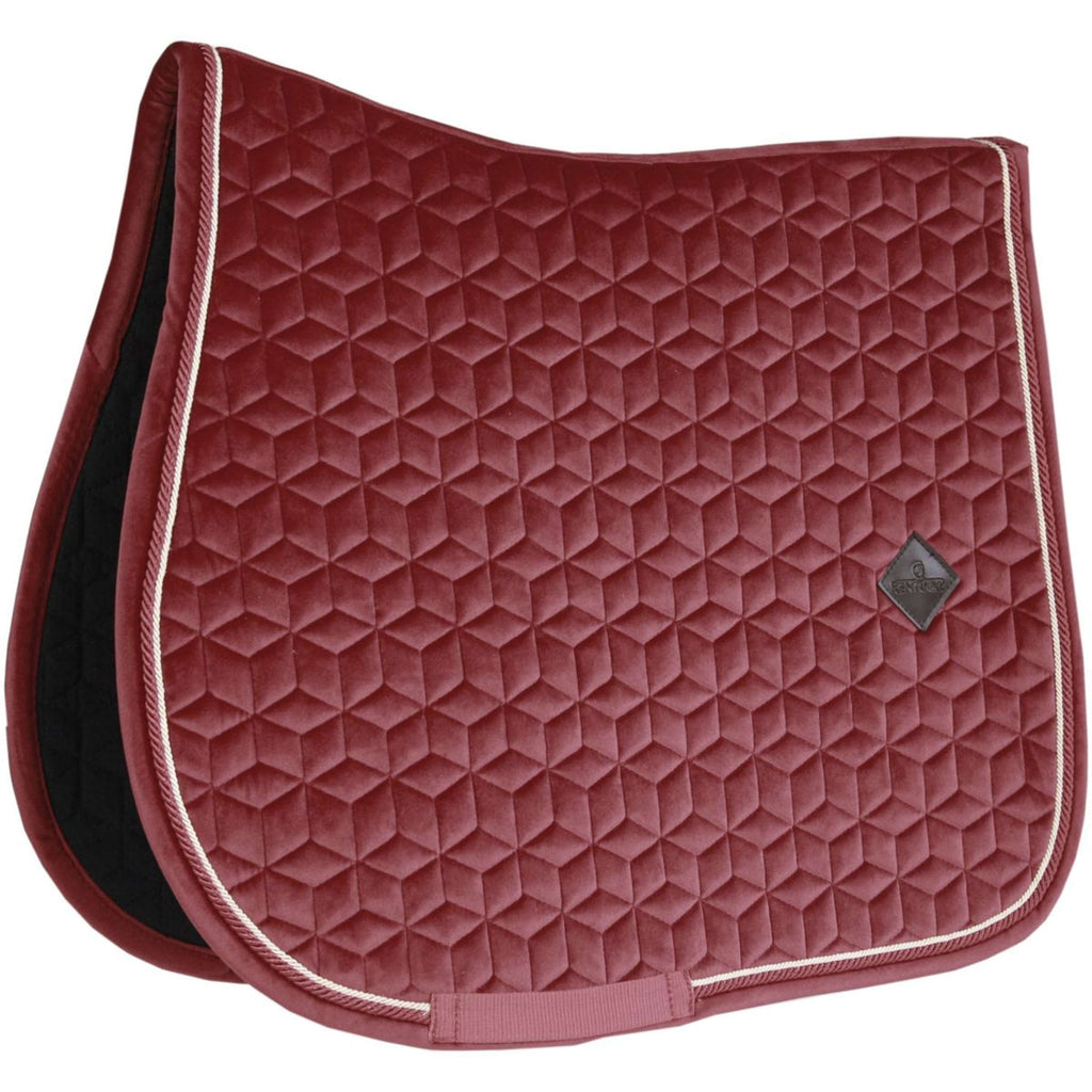 Kentucky Horsewear Sottosella Velvet Saltando Bordeaux