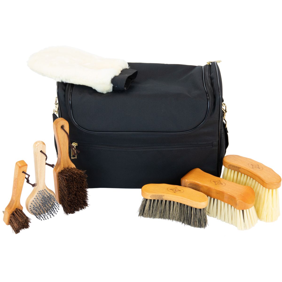 Grooming Deluxe by Kentucky Set di borse per toelettatura Nero