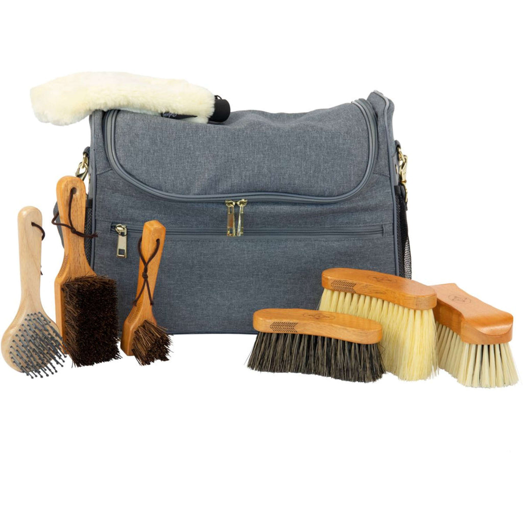 Grooming Deluxe by Kentucky Set di borse per toelettatura Grigio