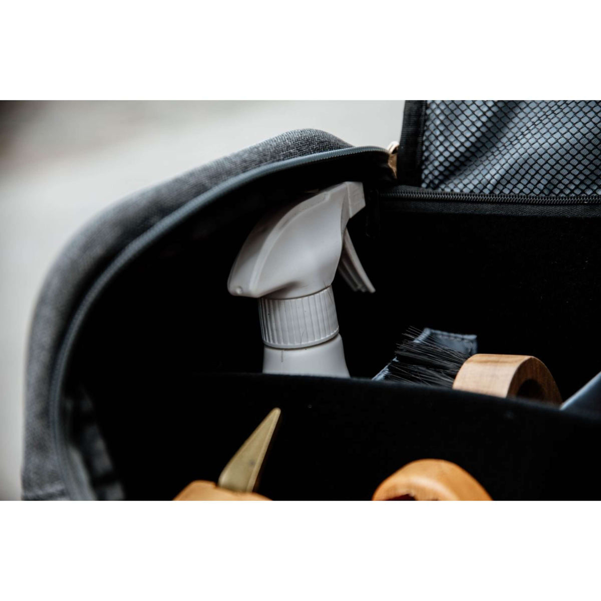 Grooming Deluxe by Kentucky Set di borse per toelettatura Grigio