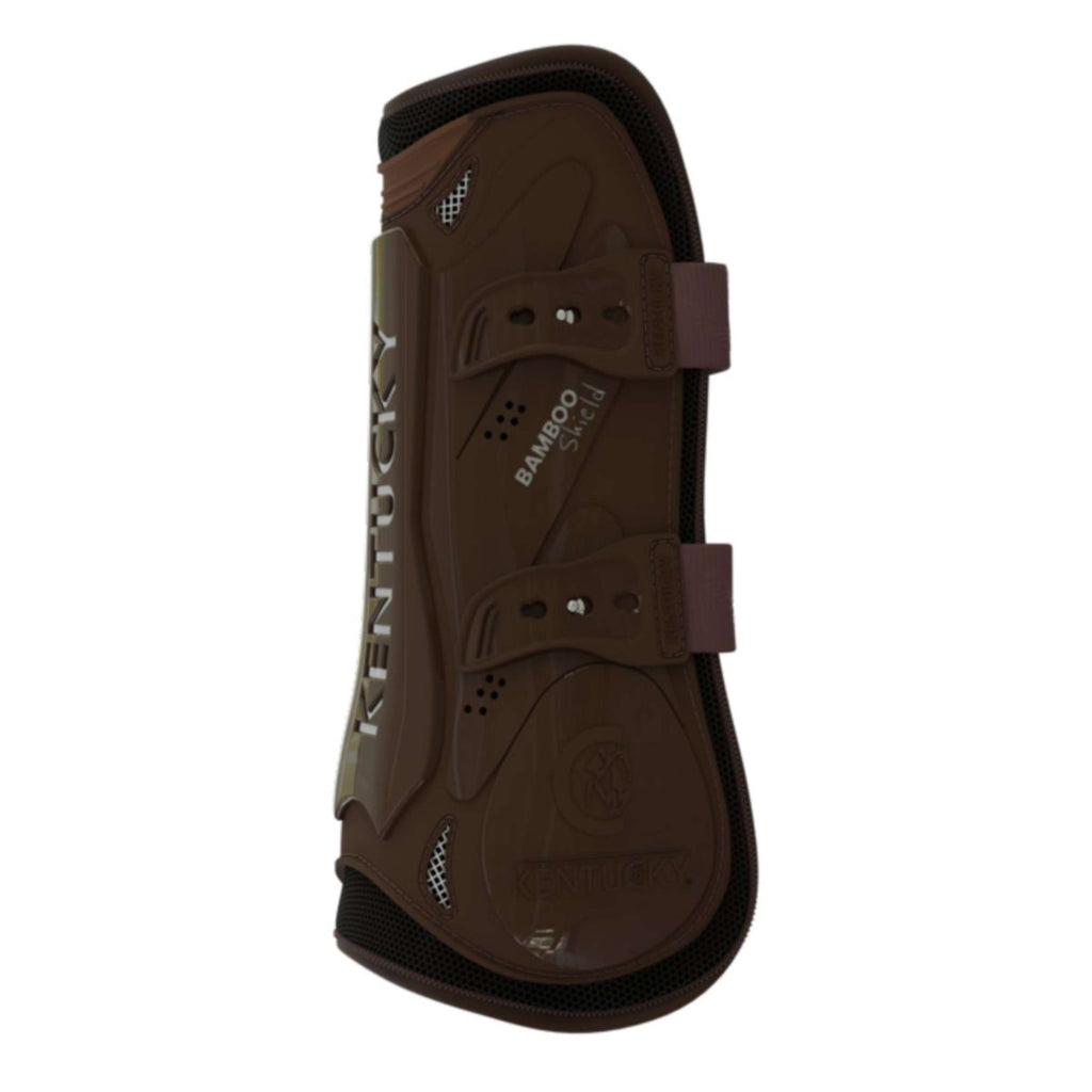 Kentucky Horsewear Stinchiere Bamboo Elastic Marrone