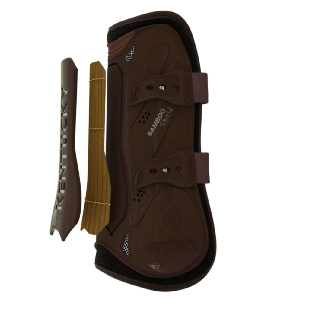 Kentucky Horsewear Stinchiere Bamboo Elastic Marrone