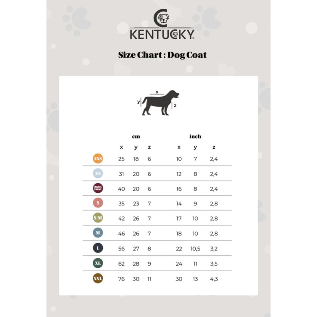 Kentucky Dogwear Cappotto per cani Navy