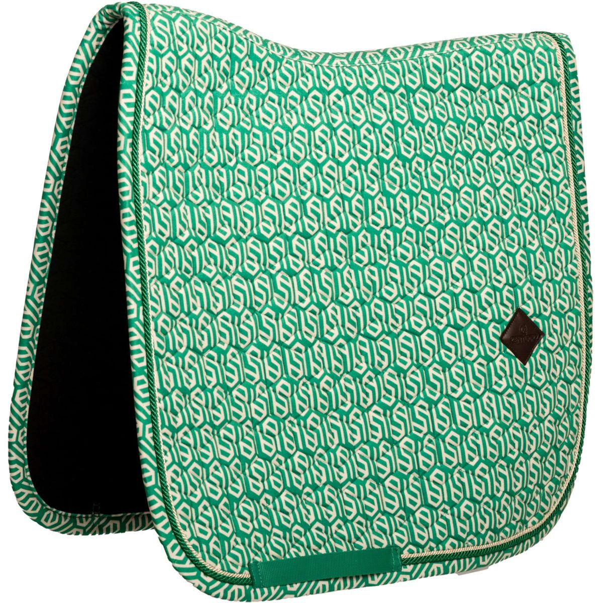 Kentucky Sottosella Velvet Maze Cipher Dressage Bianco/Verde