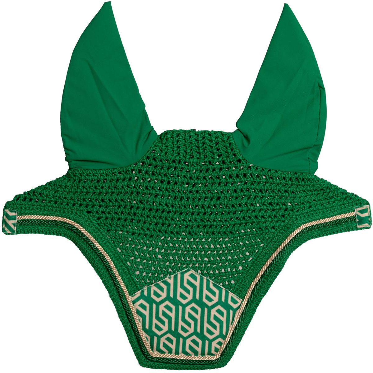 Kentucky Cuffietta Wellington Velvet Maze Cipher Bianco/Verde