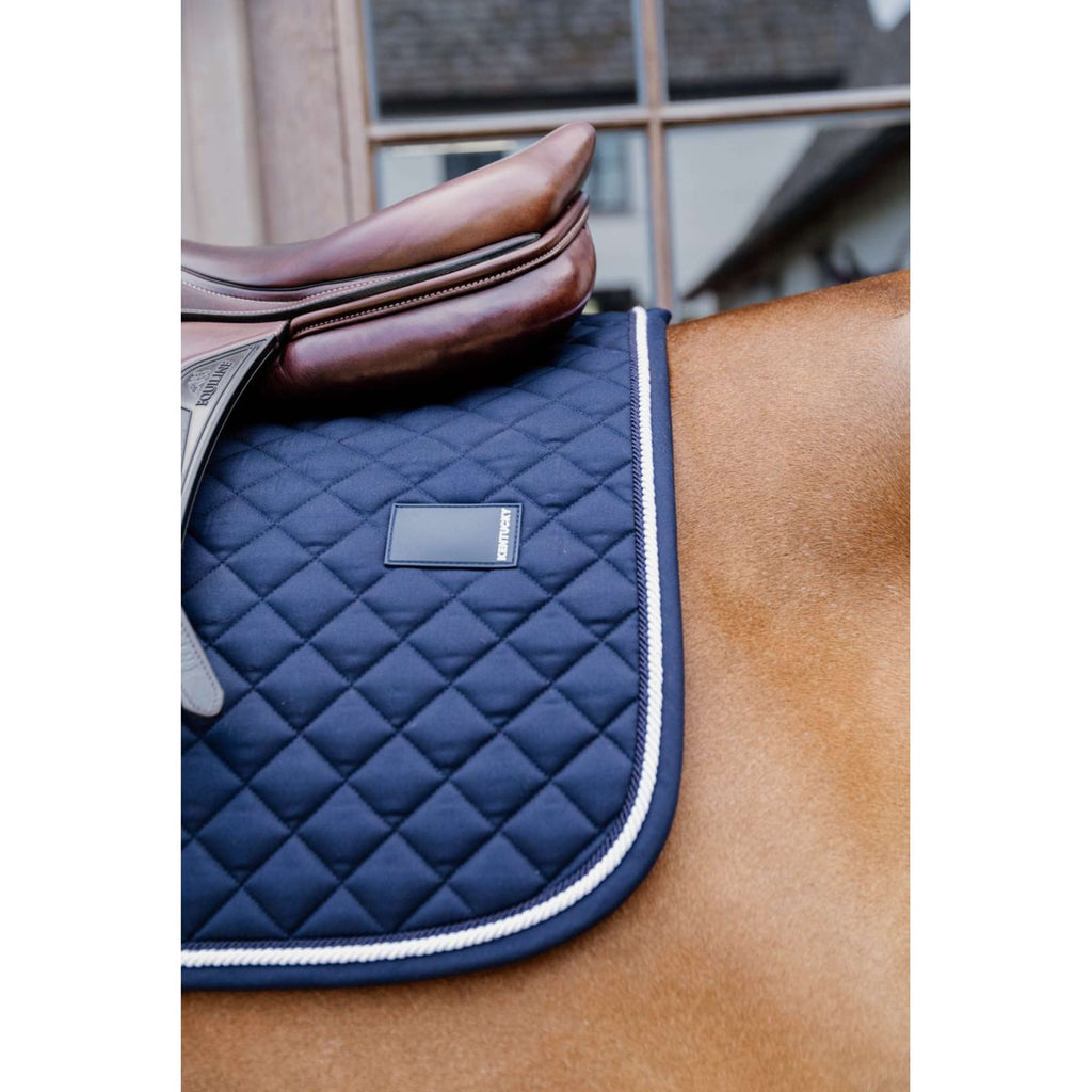 Kentucky Horsewear Sottosella Diamond Rope Dressage Navy