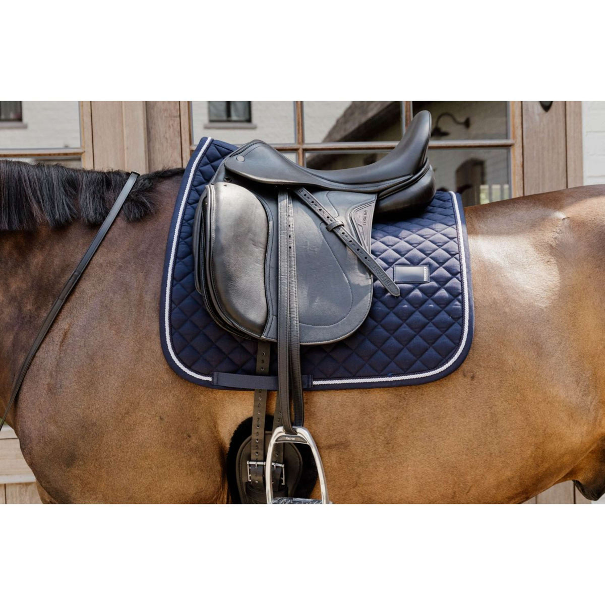 Kentucky Horsewear Sottosella Diamond Rope Dressage Navy