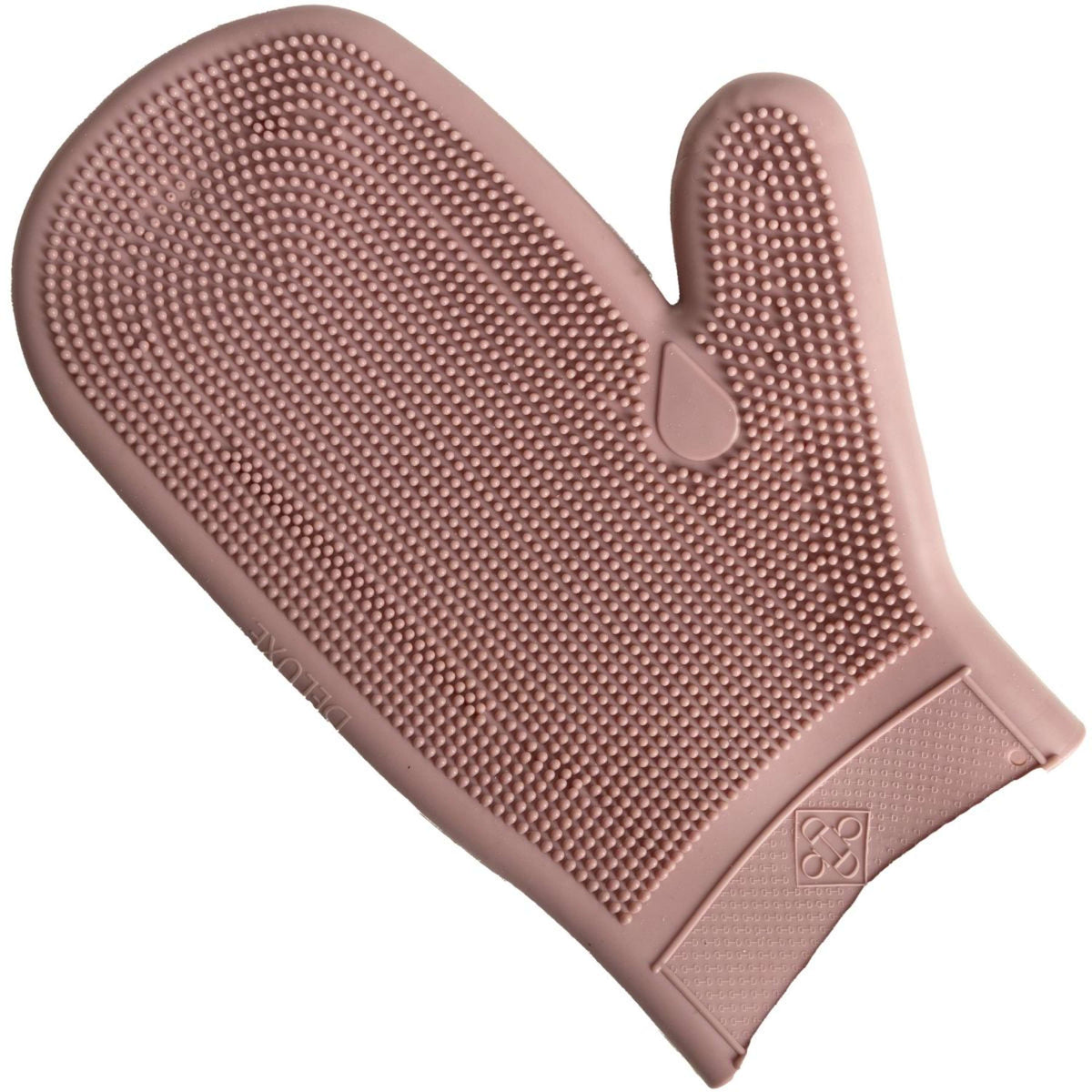 Kentucky Guanto da Strigliatura Rubber Old Rose