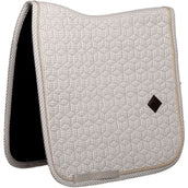 Kentucky Sottosella Velvet Pied de Poule Dressage Grigio/Bianco