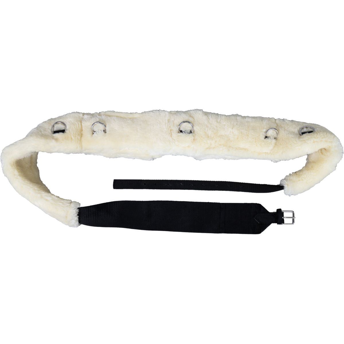 Kentucky Horsewear Fascia da Addestramento Sheepskin Nero