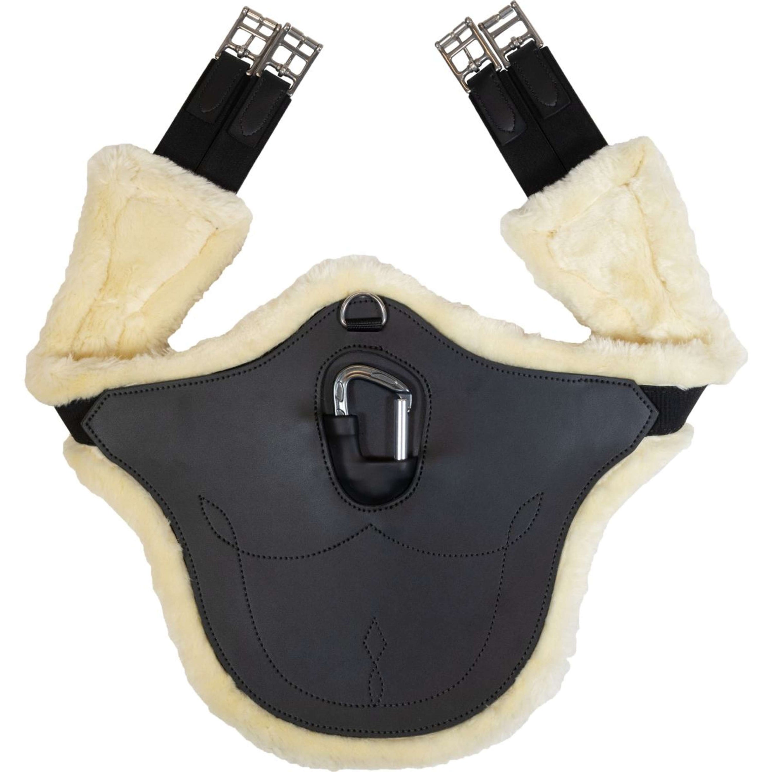 Kentucky Horsewear Sottopancia da salto Anatomic Sheepskin Nero Kentucky Horsewear Sottopancia da salto Anatomic Sheepskin Nero