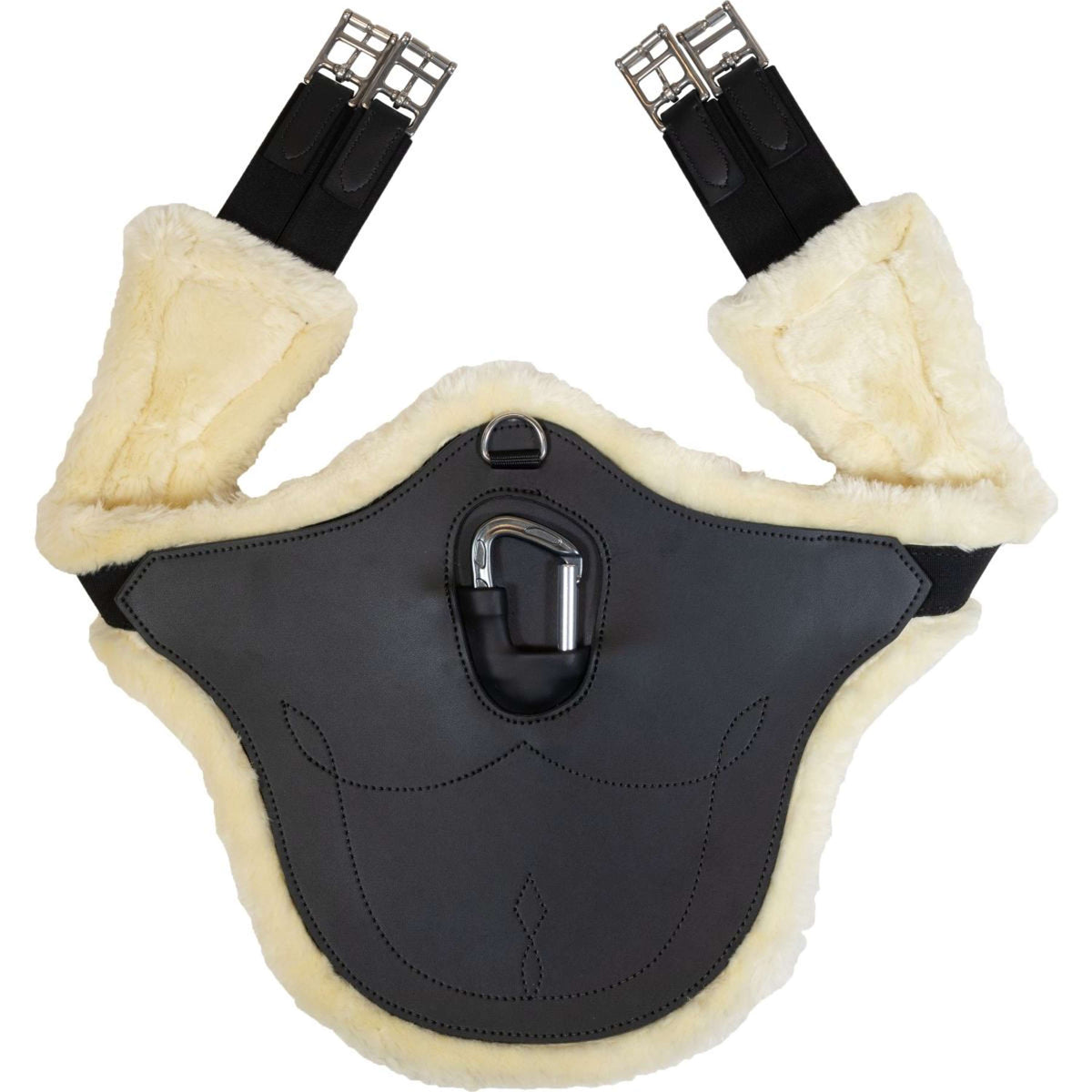 Kentucky Horsewear Sottopancia da salto Anatomic Sheepskin Nero