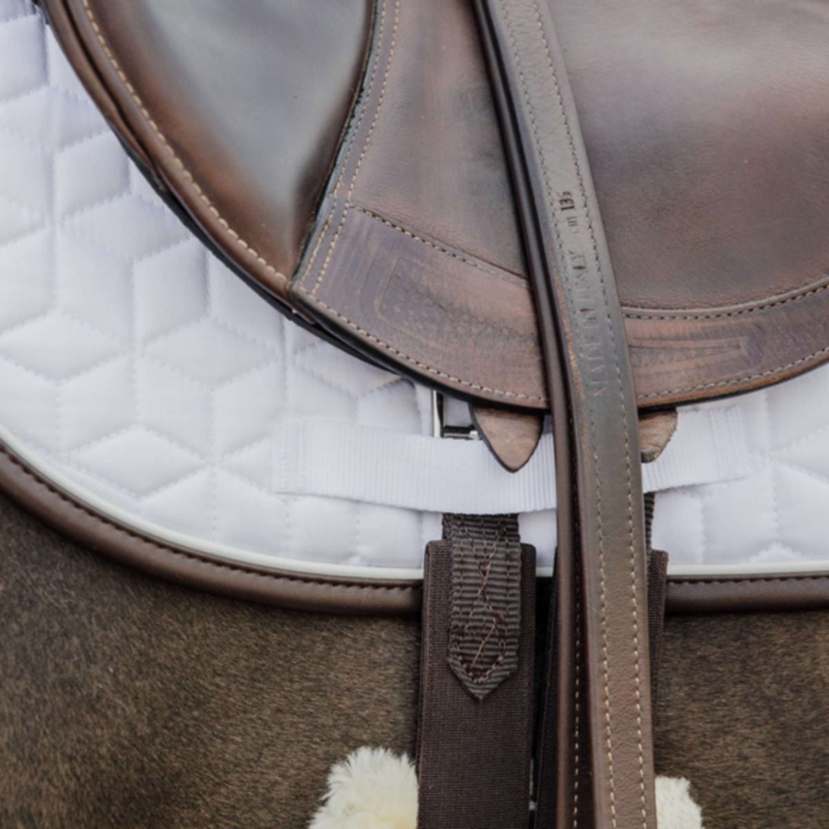 Kentucky Horsewear Sottosella Skin Friendly Springen Bianco