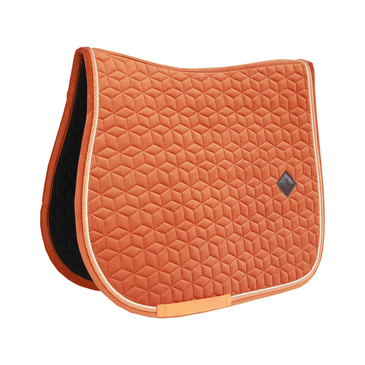 Kentucky Horsewear Sottosella Velvet Springen Arancia