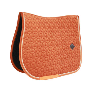 Kentucky Horsewear Sottosella Velvet Springen Arancia