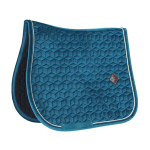 Kentucky Horsewear Sottosella Velvet Saltando Smeraldo