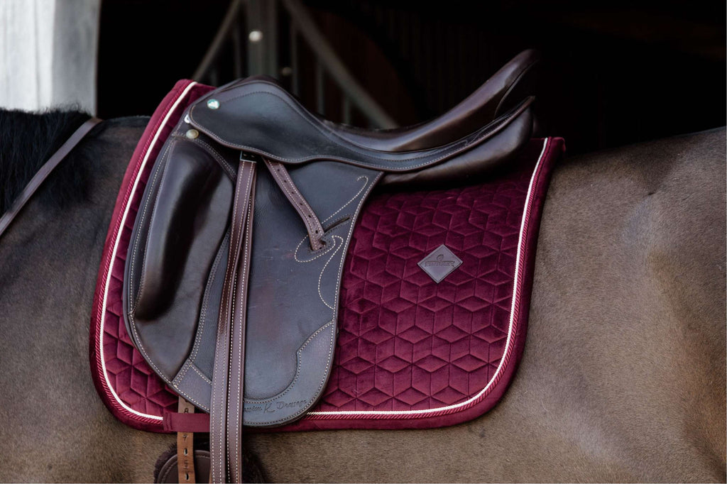 Kentucky Horsewear Sottosella Velvet Bordeaux