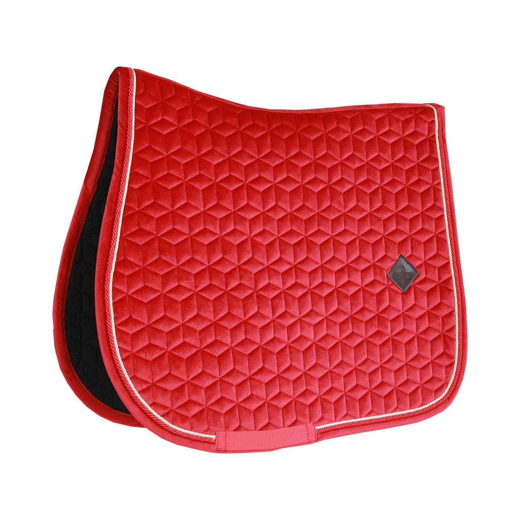 Kentucky Horsewear Sottosella Velvet Saltando Rosso