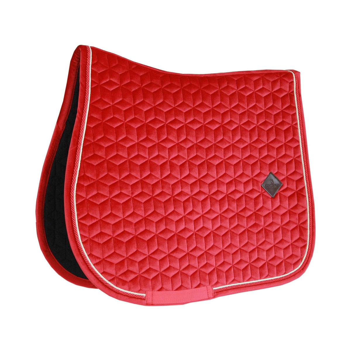 Kentucky Horsewear Sottosella Velvet Springen Rosso