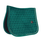 Kentucky Horsewear Sottosella Velvet Springen Verde scuro