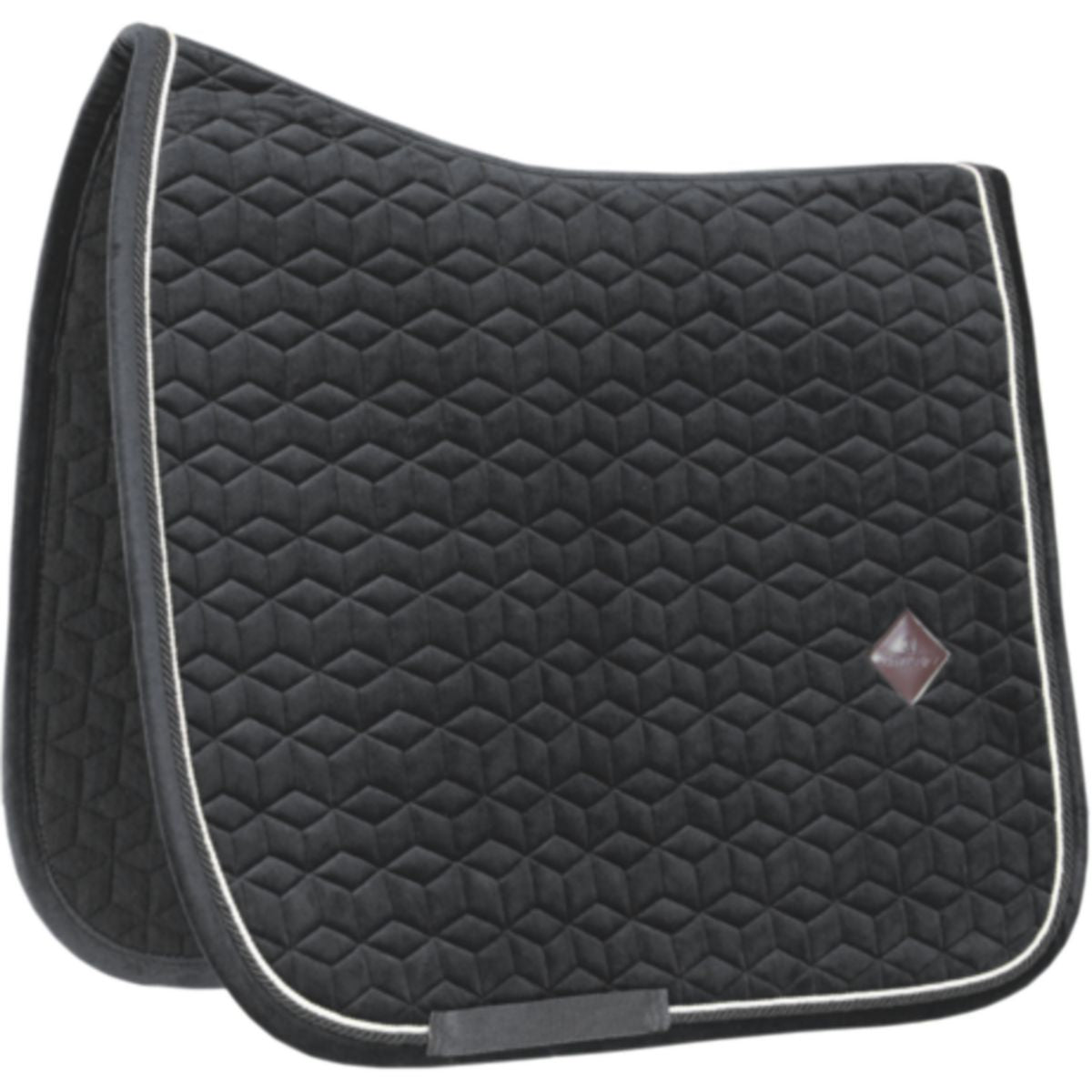Kentucky Horsewear Sottosella Basic Velvet Dressage Nero
