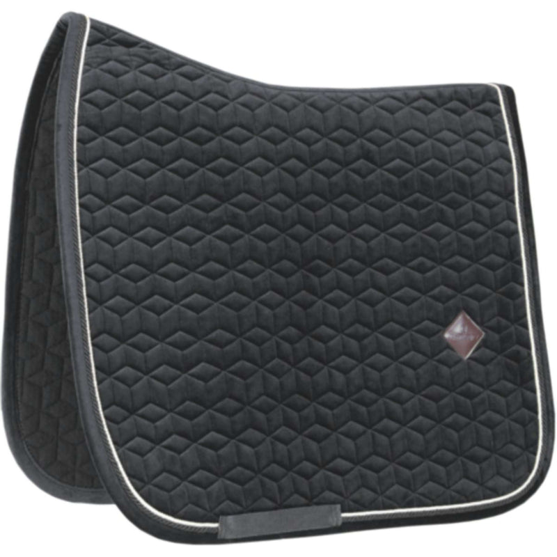 Kentucky Horsewear Sottosella Basic Velvet Dressage Nero