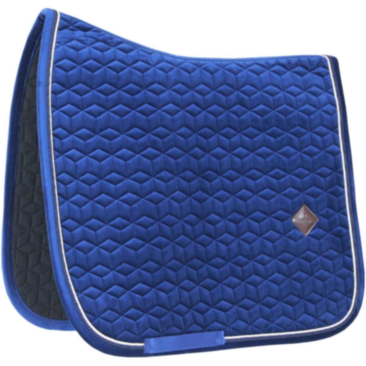Kentucky Horsewear Sottosella Basic Velvet Dressage Navy