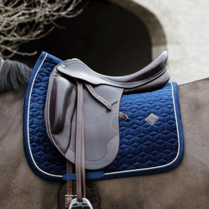 Kentucky Horsewear Sottosella Basic Velvet Dressage Navy