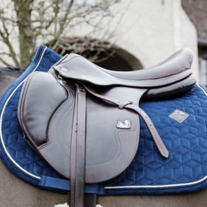 Kentucky Horsewear Sottosella Basic Velvet Springen Navy