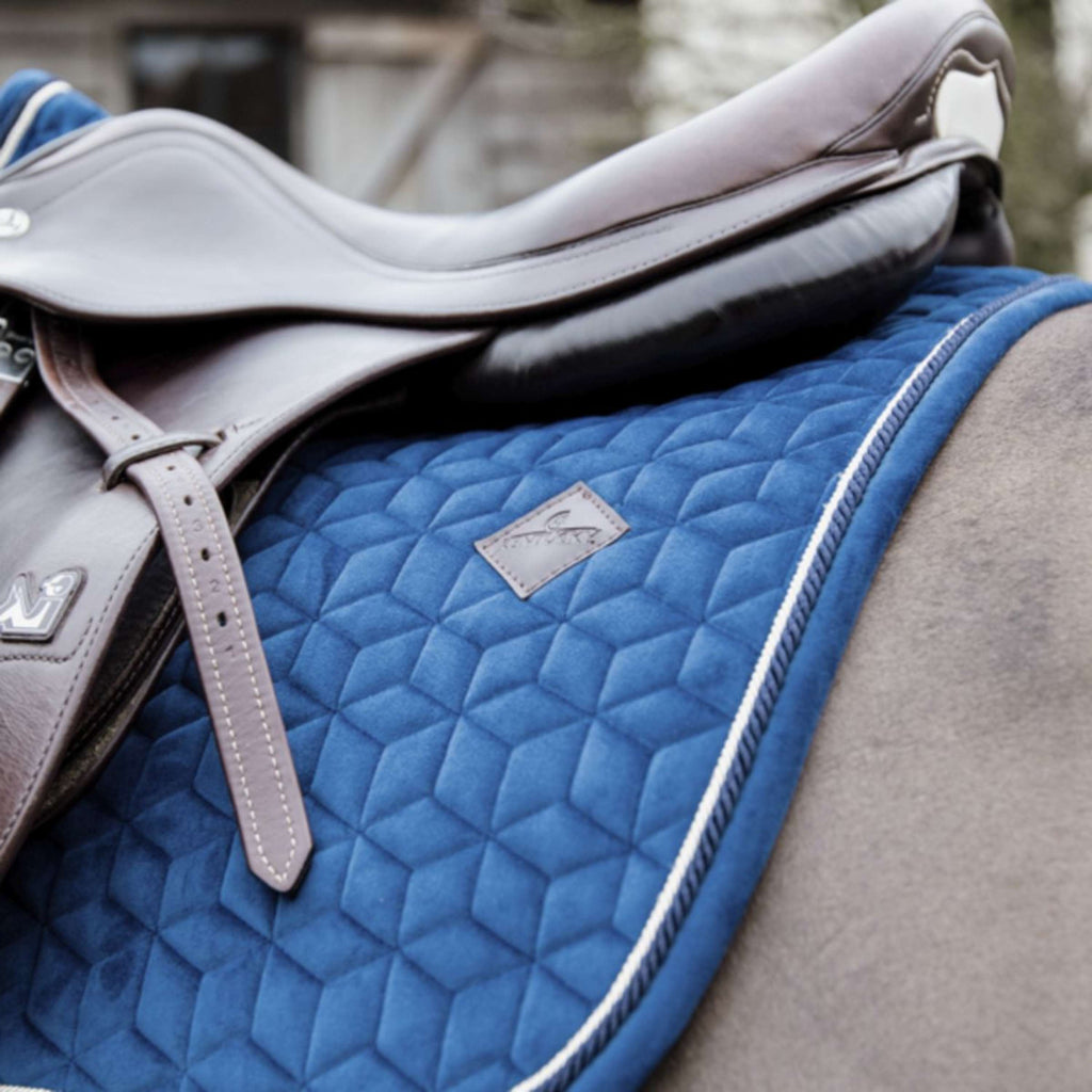 Kentucky Horsewear Sottosella Basic Velvet Saltando Navy